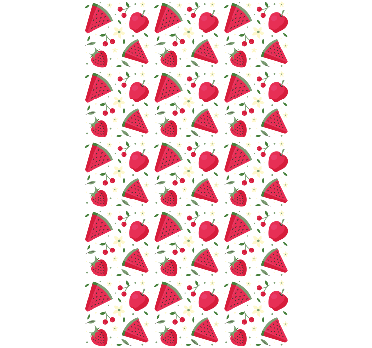 Juicy Watermelon Patterns fruit roller blind - TenStickers