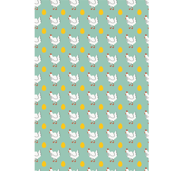 Fowl and Ova animal roller blind - TenStickers