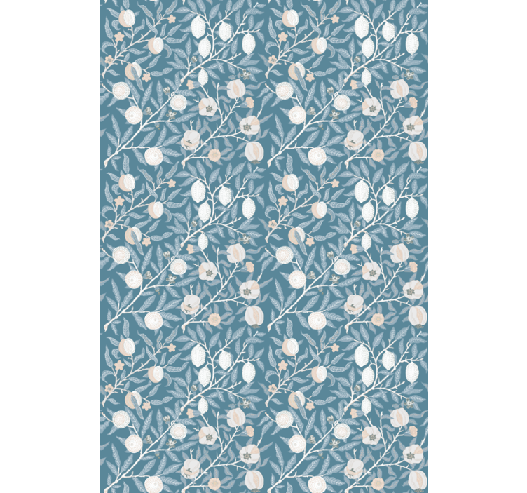 Floral Branches Design flower roller blind - TenStickers