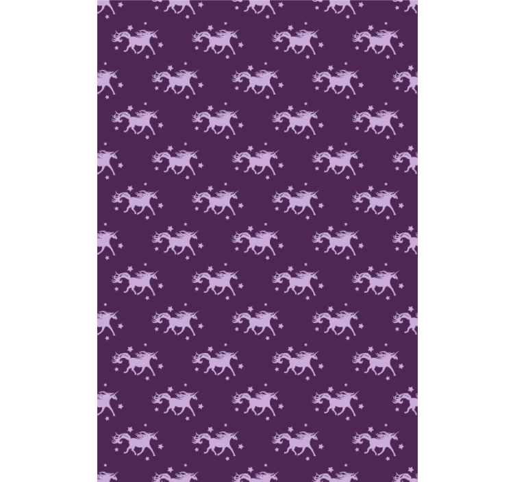 Magical Unicorn Pattern animal roller blind - TenStickers