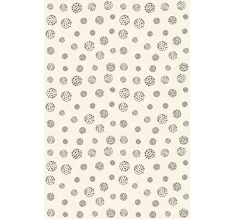 Spotted Circular Pattern master bedroom roller blind - TenStickers