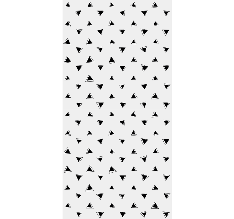 Triangular Pattern Design texture roller blind - TenStickers