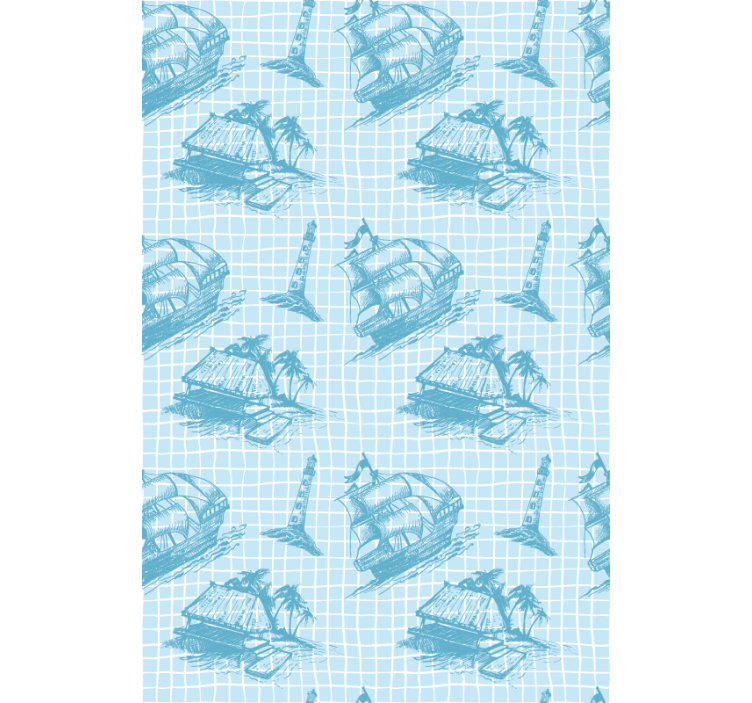 Westwind toile design More vintage roller blind - TenStickers
