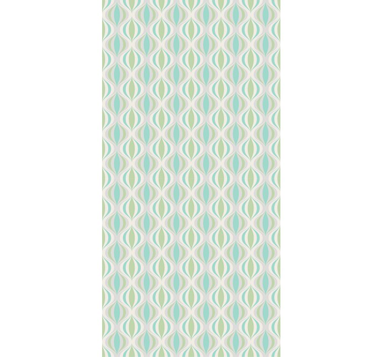 Undulating Wave Motif texture roller blind - TenStickers