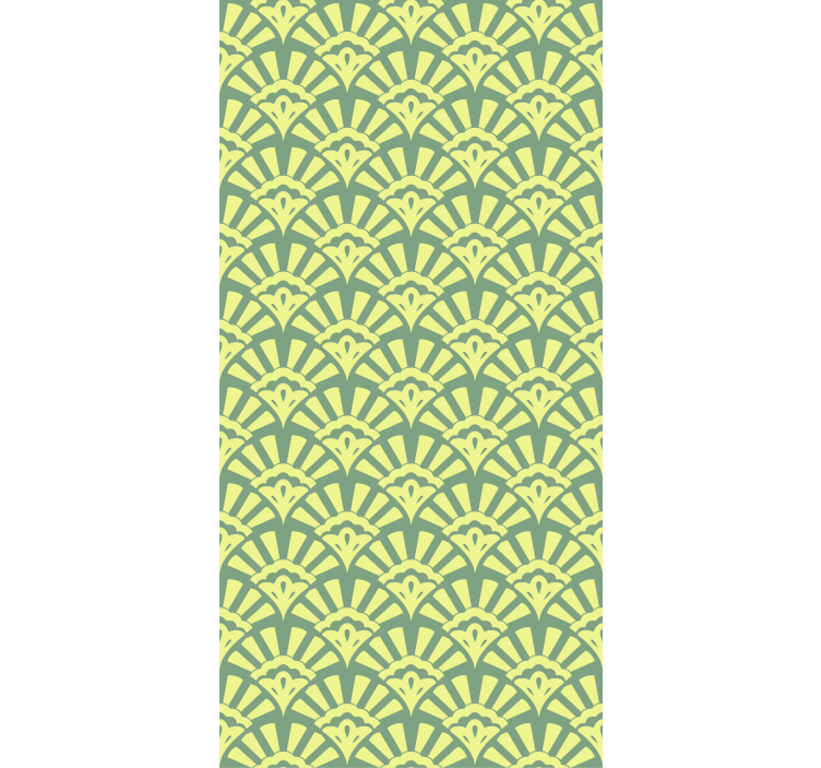 Elegant Leaf Theme texture roller blind - TenStickers