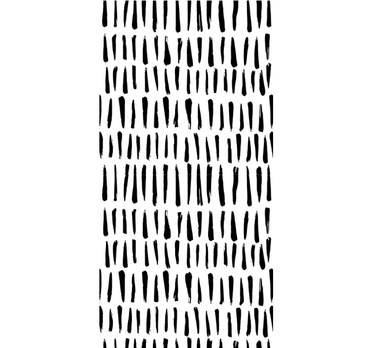 Vertical Black Strokes texture roller blind - TenStickers