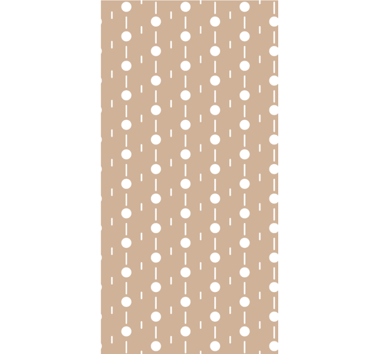 Geometric Dot Pattern texture roller blind - TenStickers