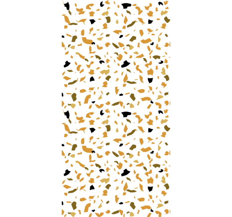 Brown and beige terrazzo texture roller blind - TenStickers