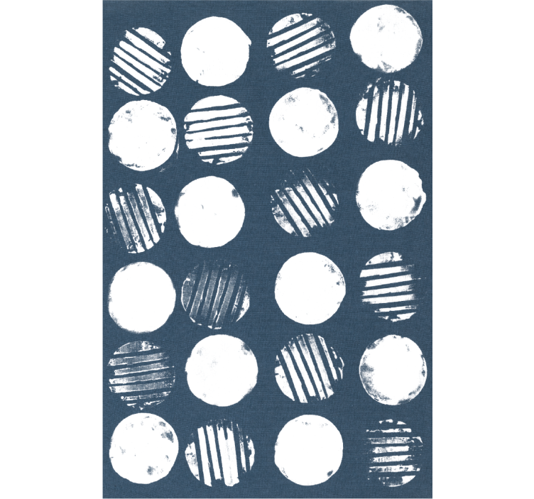 Abstract Circular Patterns texture roller blind - TenStickers