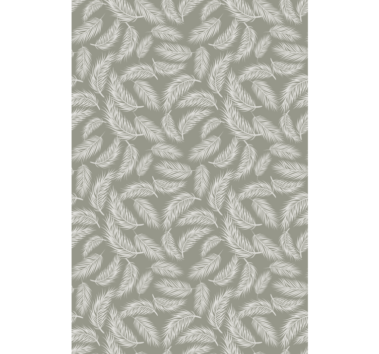 Leaf Patterned Design flower roller blind - TenStickers