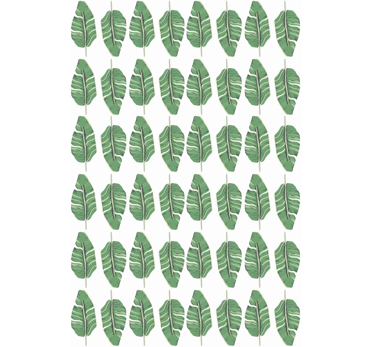 Leaf Pattern Motif flower roller blind - TenStickers