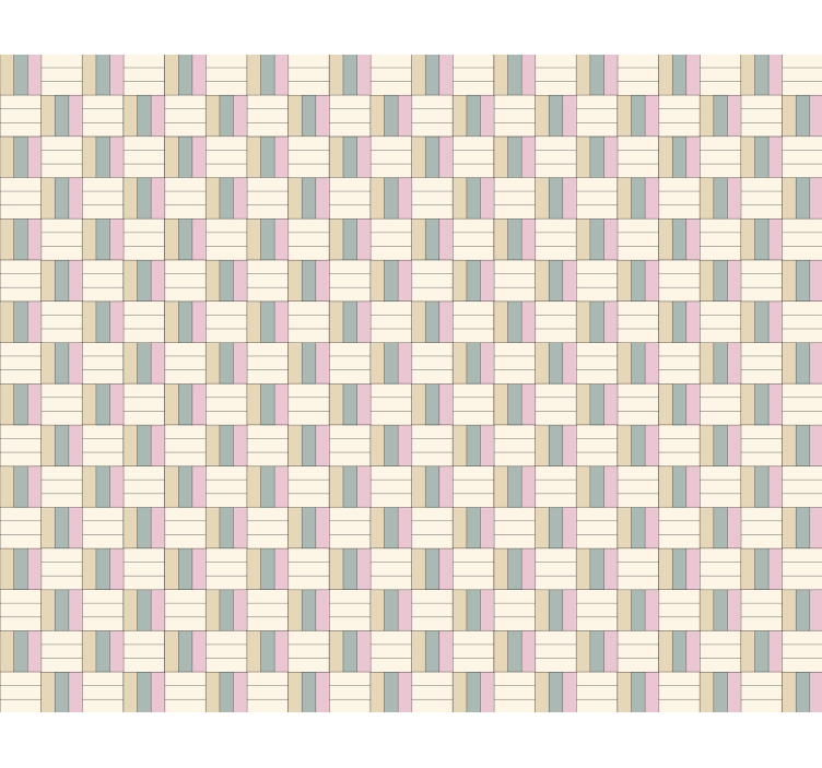 Geometric themed composition texture roller blind - TenStickers