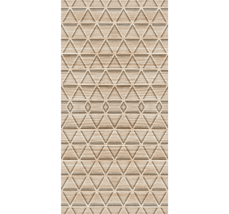 Geometric Natural Pattern texture roller blind - TenStickers