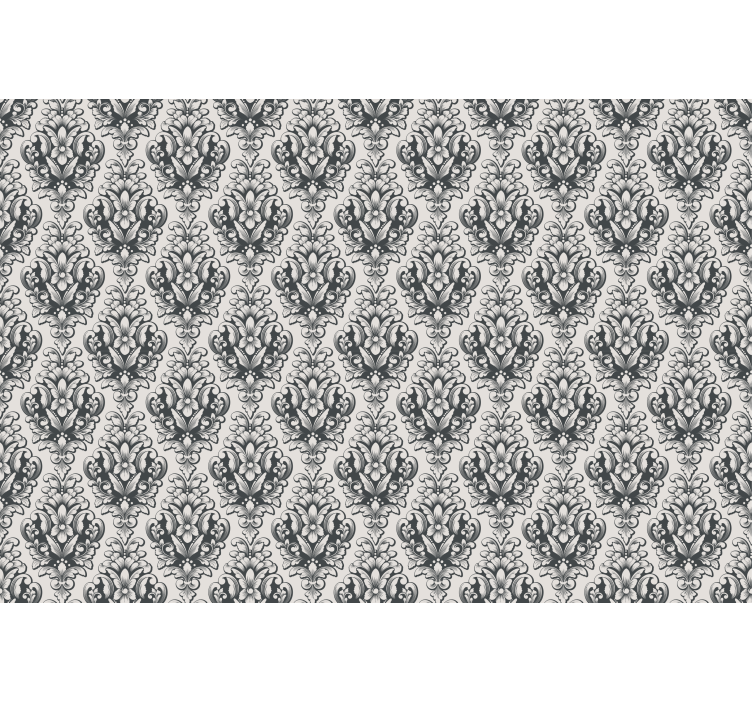 Damask Classic roller blind - TenStickers