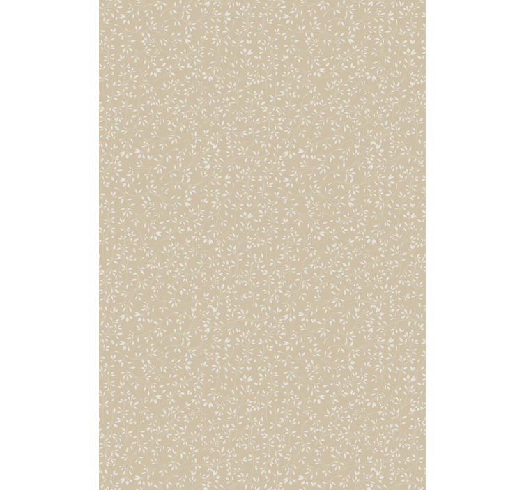 Soft Leaf Theme flower roller blind - TenStickers