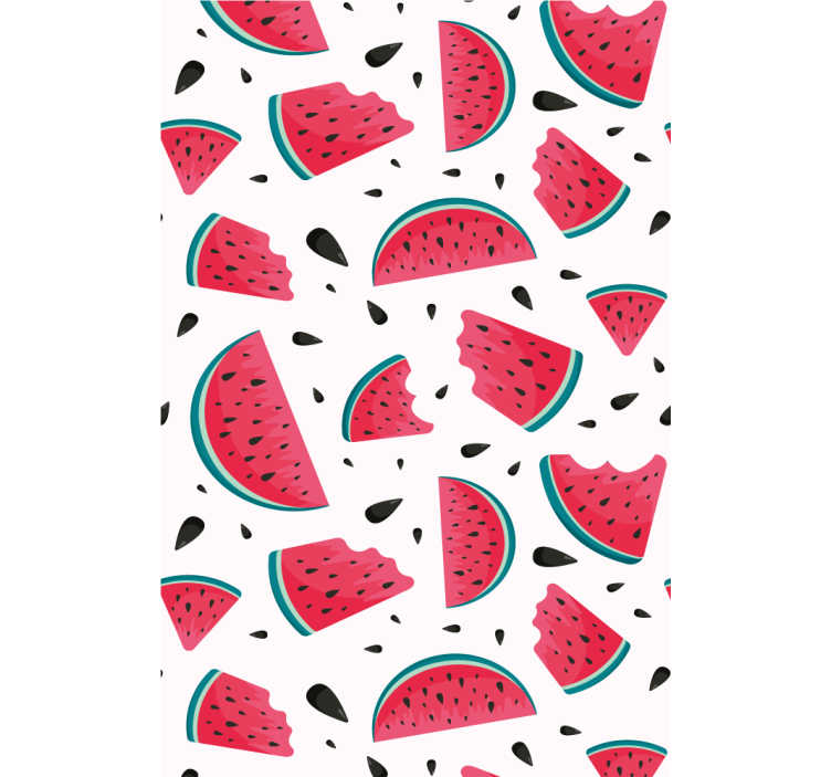 Watermelon Slice Pattern fruit roller blind - TenStickers