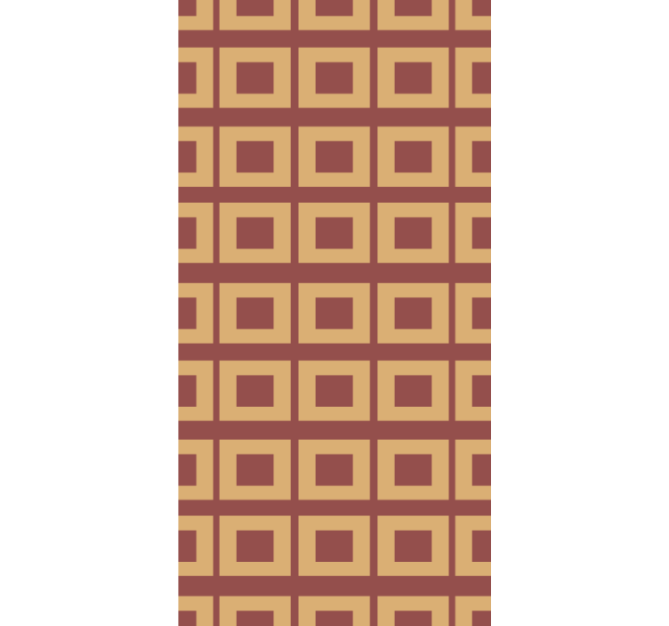 Geometric Square Pattern texture roller blind - TenStickers