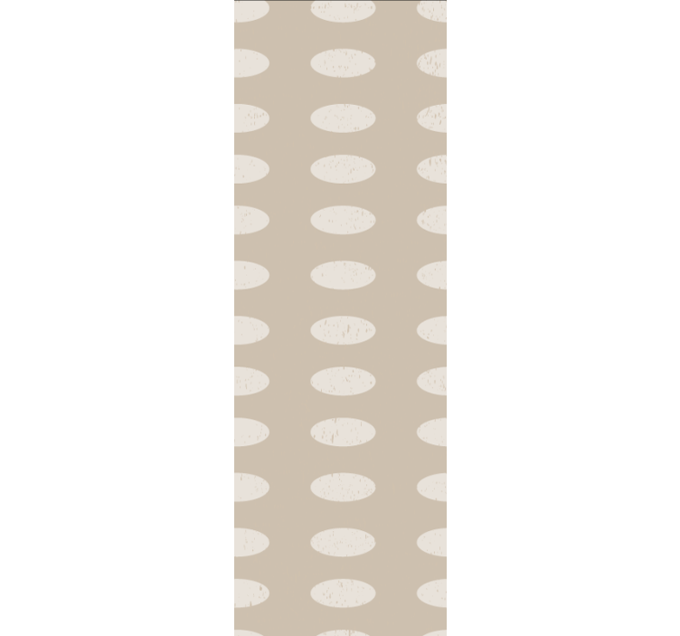 Oval Pattern Contrast texture roller blind - TenStickers