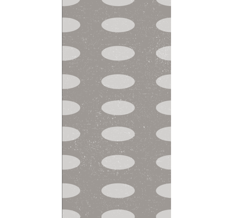 Geometric gray circle pattern blind - TenStickers