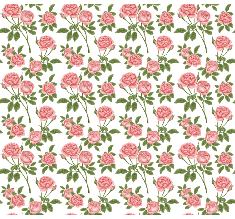 Beautiful Roses Pattern flower roller blind - TenStickers