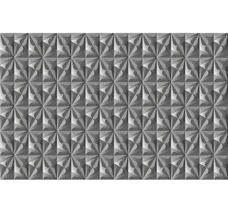 Geometric Pattern Design texture roller blind - TenStickers