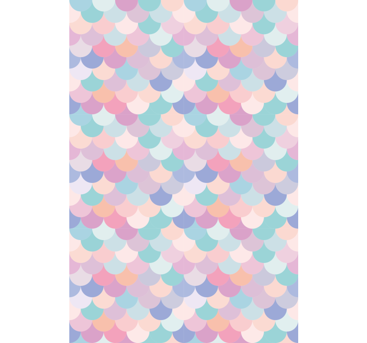 Colorful Scale Patterns texture roller blind - TenStickers