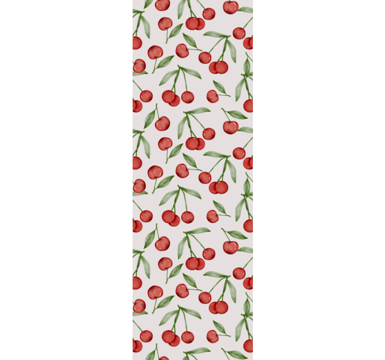 Cherry Blossom Delight fruit roller blind - TenStickers