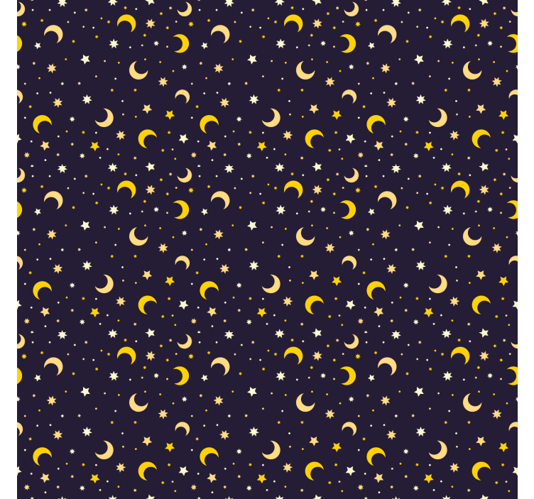 Night stars pattern Children blind - TenStickers