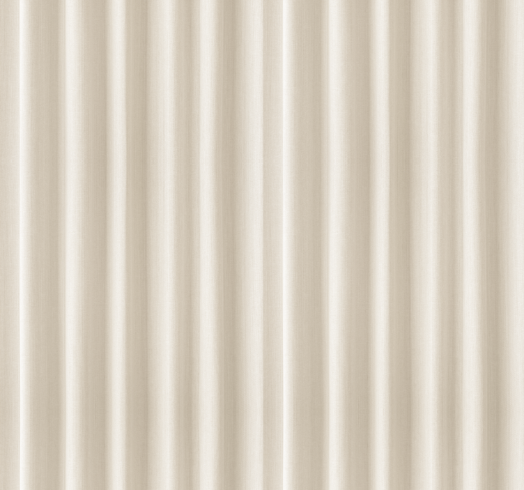 Ecru curtain print texture roller blind - TenStickers