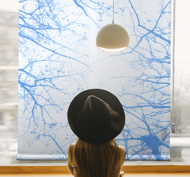 Azure Arbor Limbs tree roller blind - TenStickers