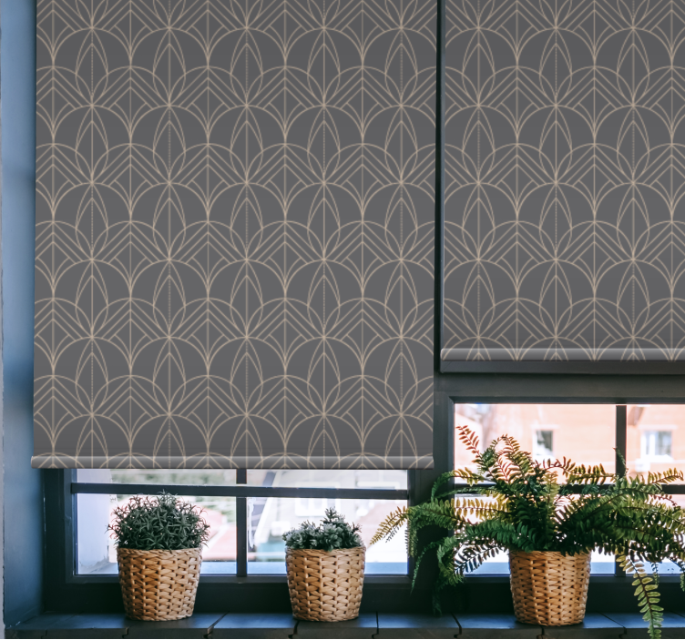 Elegant Pattern Motif texture roller blind - TenStickers