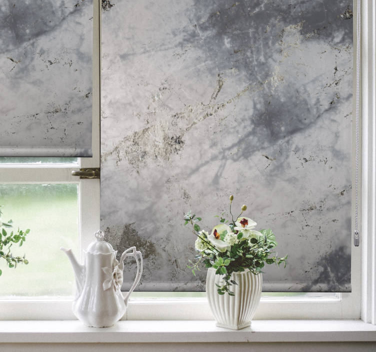 Marbled Elegance texture roller blind - TenStickers