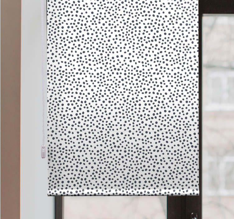 Minimalist Dot Pattern texture roller blind - TenStickers