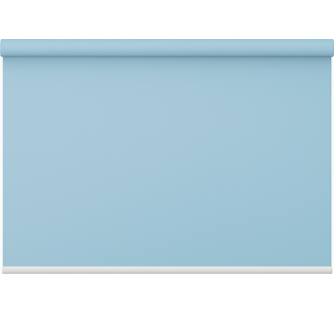 Sky blue colour teenage roller blind - TenStickers