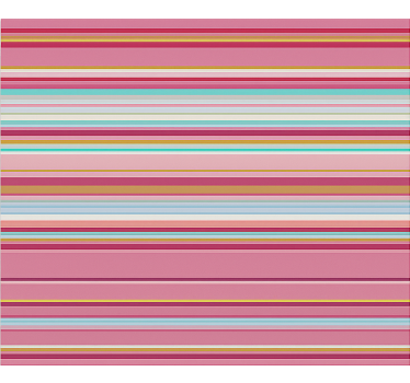 Pink Stripe Pattern teenage roller blind - TenStickers