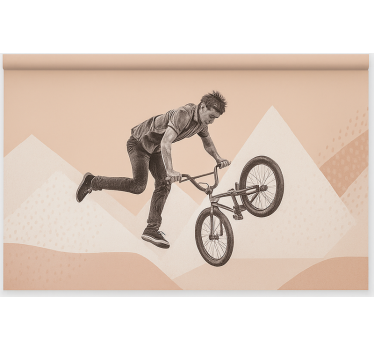BMX Stunt Action teenage roller blind - TenStickers