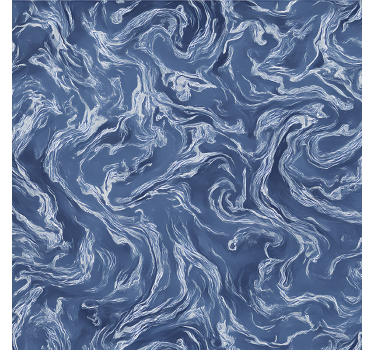Indigo Marble Abstract teenage roller blind - TenStickers