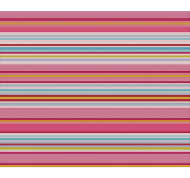 Multicolor Stripe Pattern teenage roller blind - TenStickers