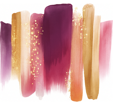 Abstract strokes teenage roller blind - TenStickers