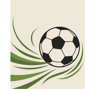 Teenage roller blind football design - TenStickers