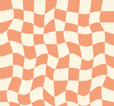 Teenage roller blind with funky checkered design - TenStickers