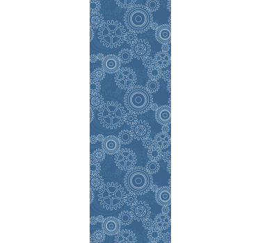 Teenage roller blind 3d mechanical chains design - TenStickers