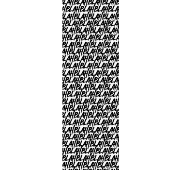 Teenage roller blind stylish window cover - TenStickers
