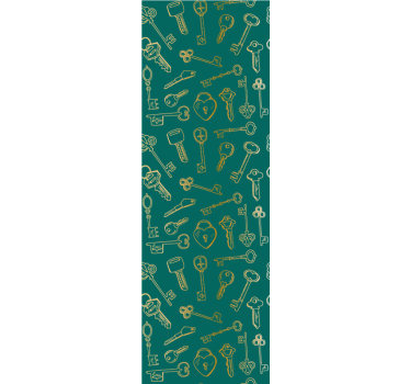 Teenage roller blind keys and locks - TenStickers