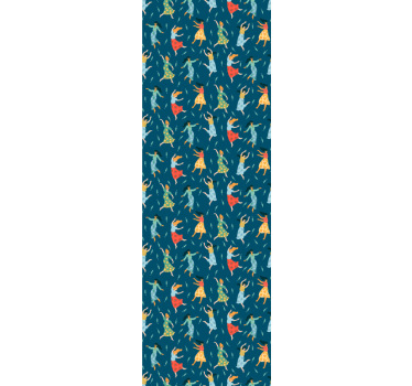 Teenage roller blind for joyful dancers - TenStickers