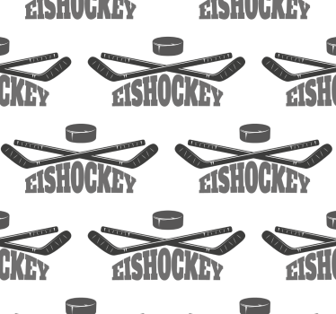 Teenage roller blind ice hockey design - TenStickers