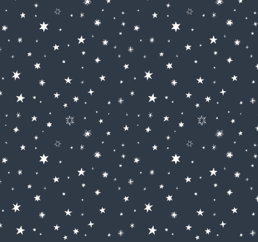 Teenage roller blind night sky - TenStickers