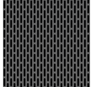 Teenage roller blind with black metal grid design - TenStickers