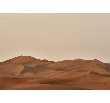 Roller blind for living room sand dunes design - TenStickers