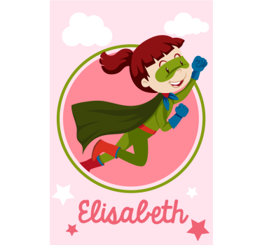 Heroic Child Flight superhero roller blind - TenStickers